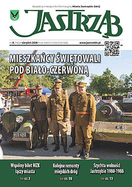 Okładka gazety Jastrząb sierpień 2026