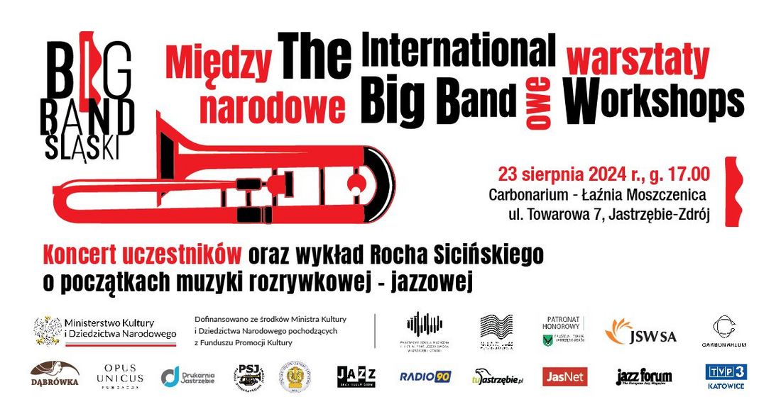 Grafika przedstawia szczegóły wydarzeń Warsztaty Big Band