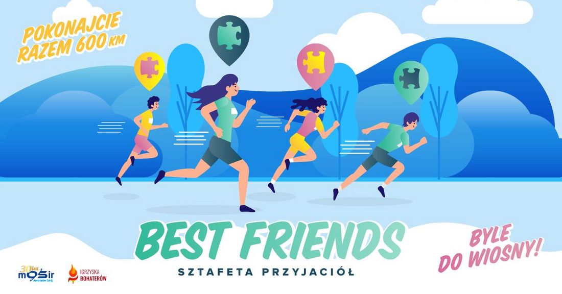 plakat wyzwania best friends