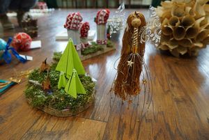 ozdoby świąteczne w konkursie klubu kaktus