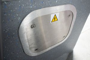 Miejsce, w którym umieszczone są baterie.