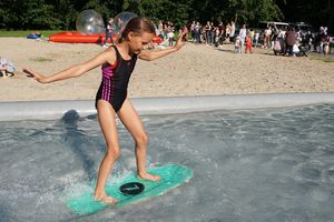 dziewczynka na skimboardzie, Dni Miasta Jastrzębie-Zdrój 2022