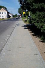 Chodnik na ul. Pszczyńskiej 