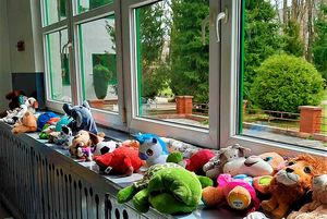 Widok na zabawki dla dzieci.