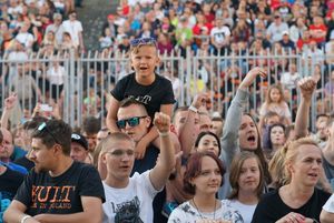 publiczność na stadionie, Dni Miasta Jastrzębie-Zdrój 2022