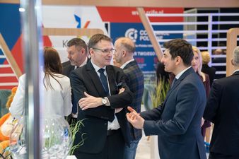 Prezydent Michał Urgoł rozmawia z Wojewodą Śląskim Markiem Wójcikiem