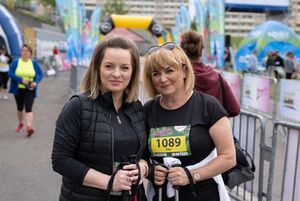 Uczestniczki VIII Jastrzębskiego Biegu Kobiet.