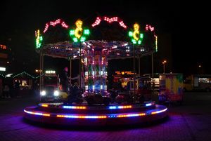 Karuzela nocą 