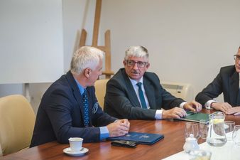 JM Rektor ANS w Bielsku-Białej dr hab. inż. Jacek Binda oraz wiceprezydent Andrzej Matusiak 