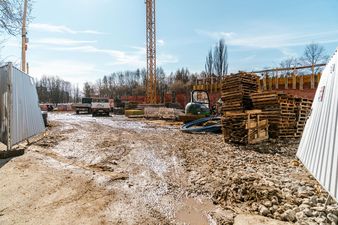 Plac budowy przedszkola przy ulicy kaszubskiej