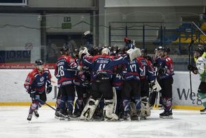 Radość torunian po golu w dogrywce.