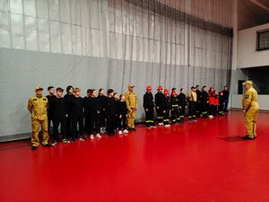 apel przed rozpoczęciem rywalizacji