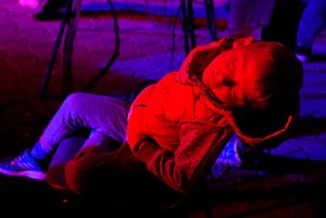 Młody uczestnik koncertu.