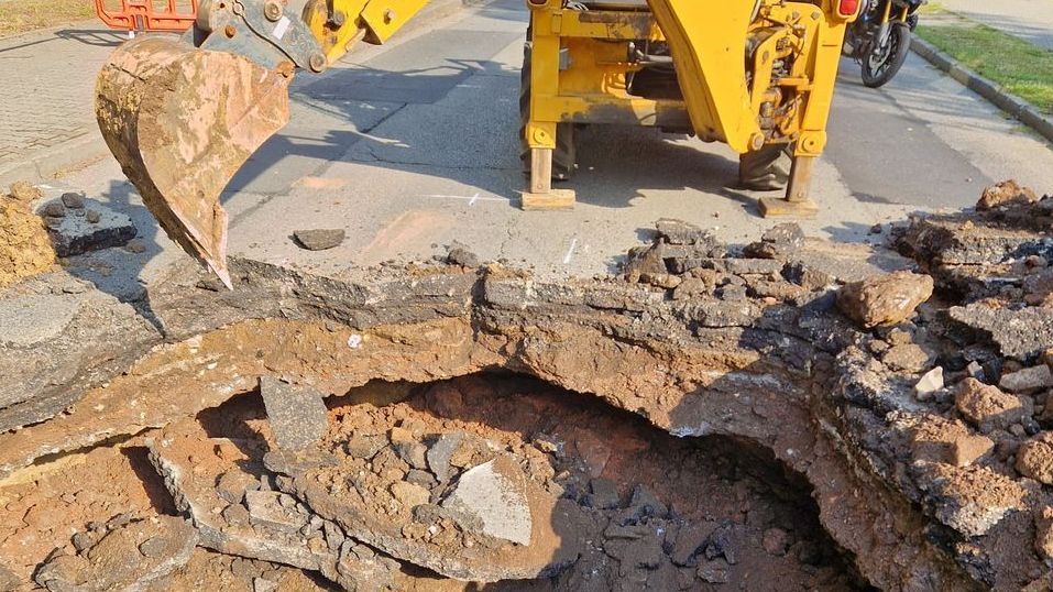 Zdjęcie przedstawia ul. Kusocińskiego