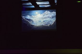 Wyświetlony obraz chmur