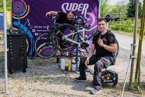 rowerzyści Uczestnicy festiwalu 