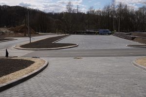 Zdjęcie przedstawia ul. Witczaka.