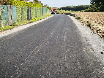 wyremontowany odcinek ulicy Pileckiego 