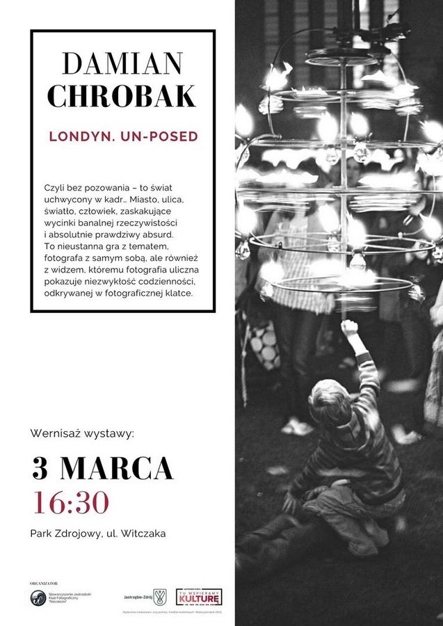 plakat wystawy  "Londyn. Un-posed" 
