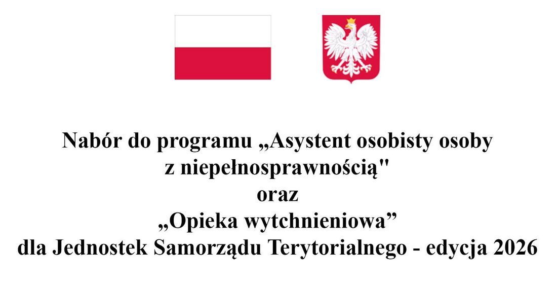 Flaga biało czerwona i godło Rzeczpospolitej Polski