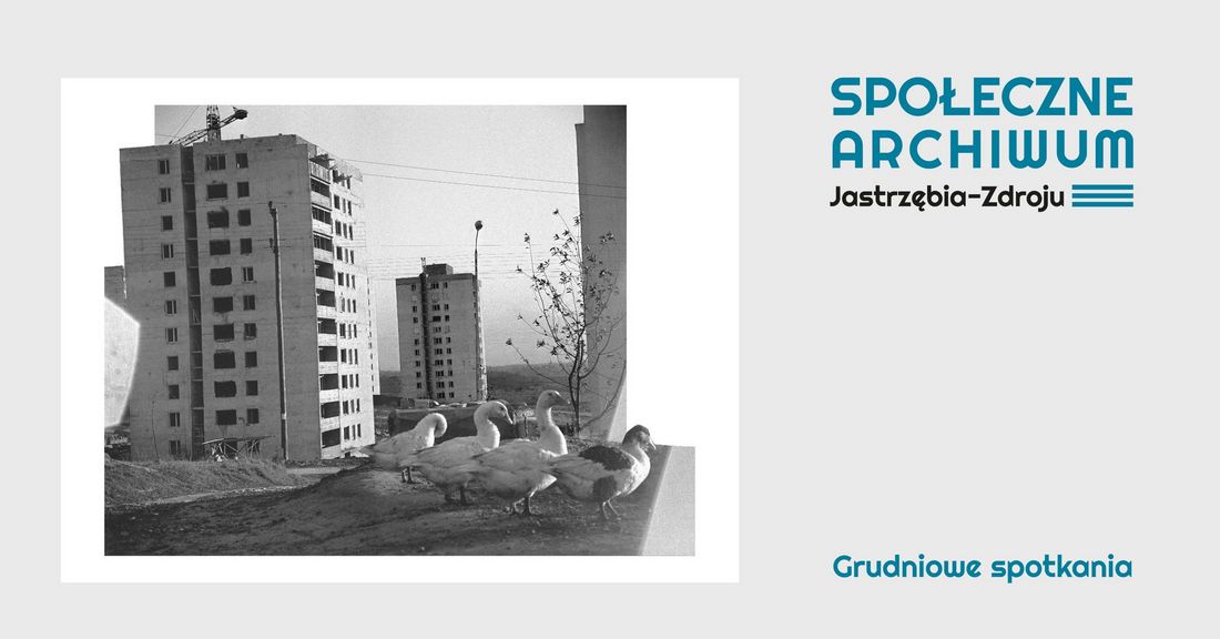 Zdjęcie przedstawia plakat promujący spotkania w ramach "Pamiętnika Społecznego".