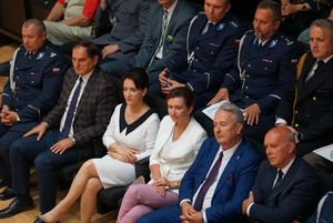 Służby mundurowe podczas uroczystości