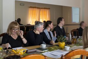 Muralowa współpraca - spotkanie.