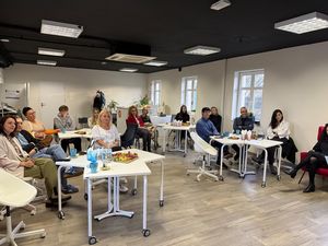 uczestnicy spotkania z frontu