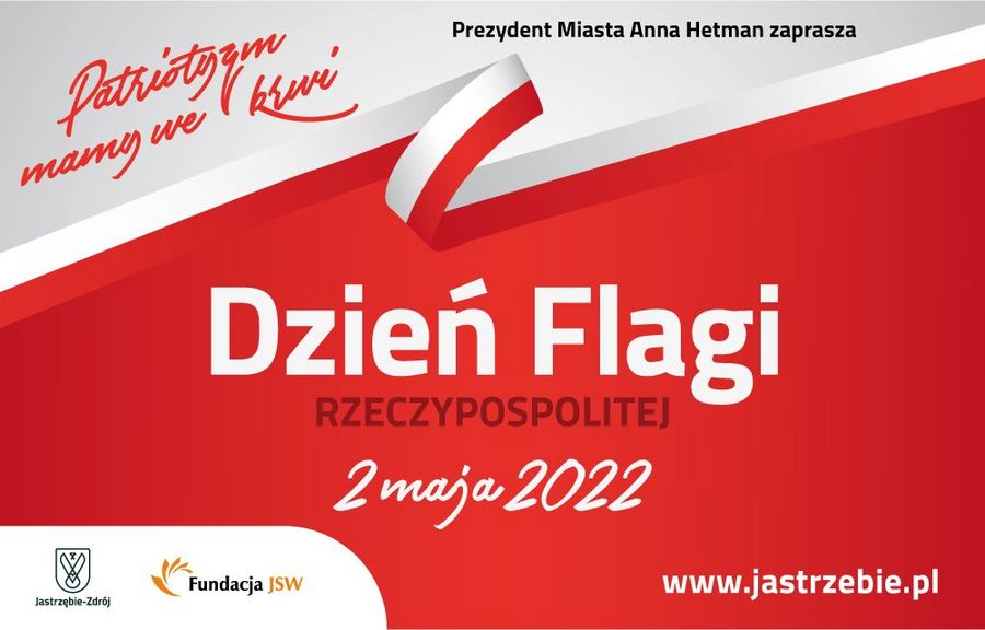 grafika na dzień flagi 2 maja 2022
