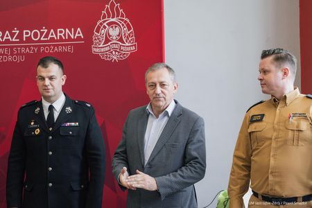 Grzegorz Dulemba podczas przemowy