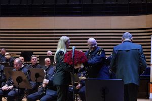 Grająca orkiestra KWK Jas-Mos.