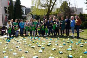 Organizatorzy akcji z prezydentem Cichowiczem