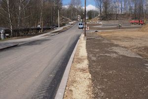 Zdjęcie przedstawia ul. Witczaka.