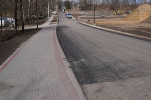 Zdjęcie przedstawia ul. Witczaka.