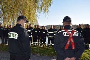 Strażacy podczas ćwiczeń