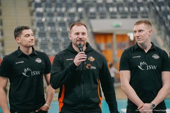 Adrian Staszewski dziękuje kibicom 