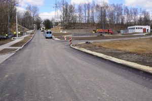 Zdjęcie przedstawia ul. Witczaka.