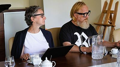 Przedstawiciele pracowni architektonicznej Medusa Group