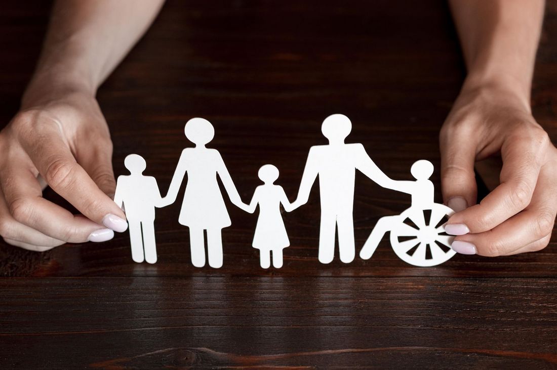 Zdjęcie przedstawia symbol świadczeń rodzinnych.