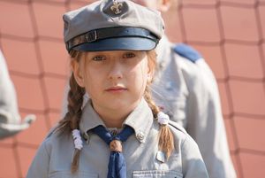 Harcerze podczas uroczystości