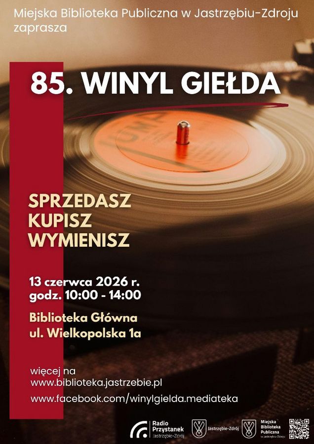więcej na www.biblioteka.jastrzebie.pl i www.facebook.com/winylgielda.mediateka