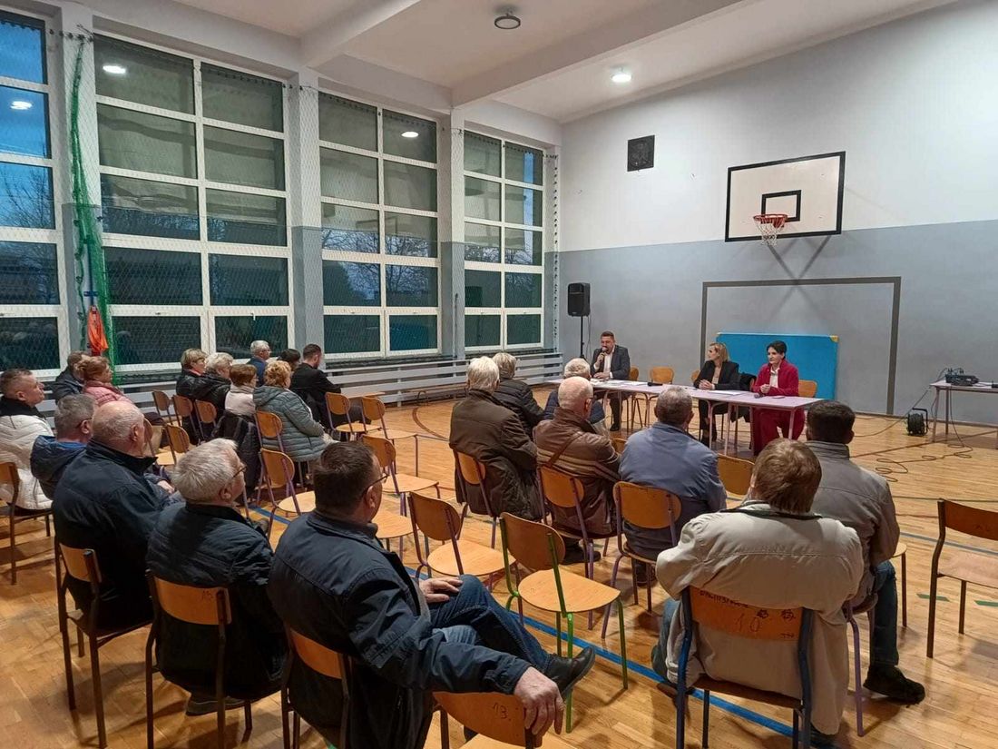 Zdjęcie przedstawia Zebranie Osiedlowe w Jastrzębiu-Zdroju.