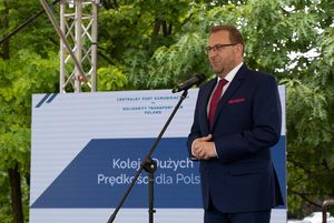 Przemawia Roman Foksowicz, zastępca prezydenta miasta.