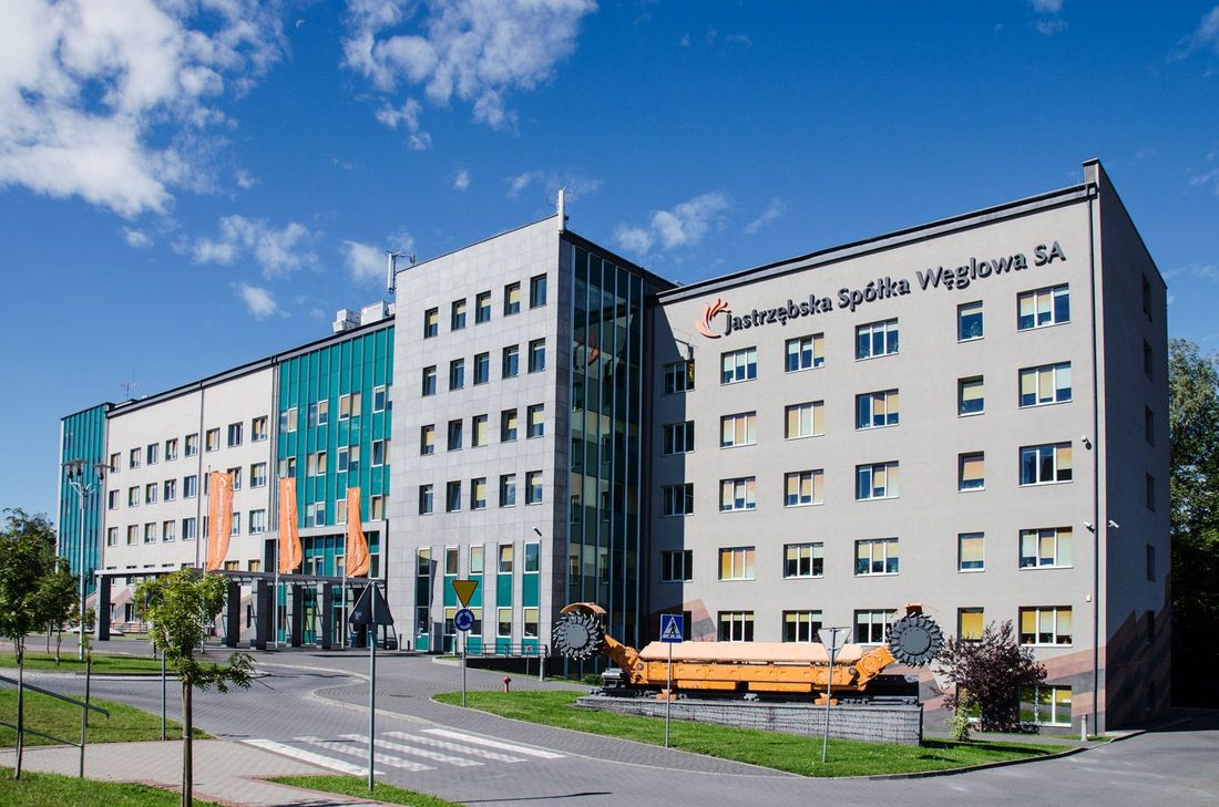 Budynek siedziby Jastrzębskiej Spółki Węglowej