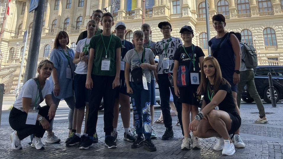 Zdjęcie przedstawia uczniów z SPS nr 23.