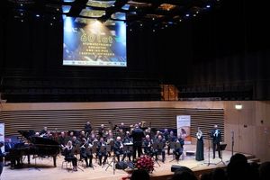 Grająca orkiestra KWK Jas-Mos.