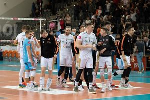 Radość zawodników po meczu.