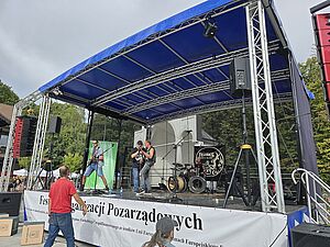występ na scenie