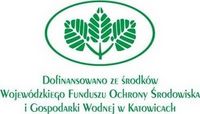 Dofinansowano ze środków Wojewódzkiego Funduszu Ochrony Środowiska i gospodarki wodnej w Katowicach