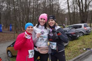 Szczęście po zakończonym biegu 